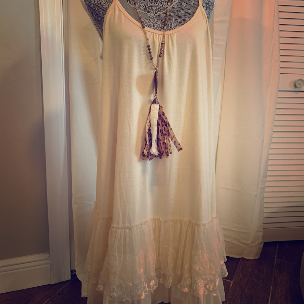 Lace slip dress extender